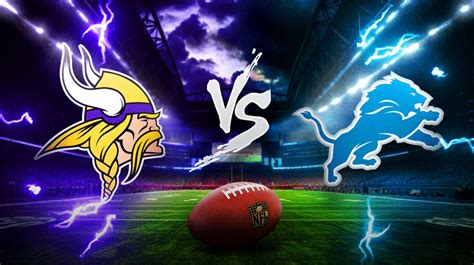 Vikings vs Lions Odds, Picks & Predictions .